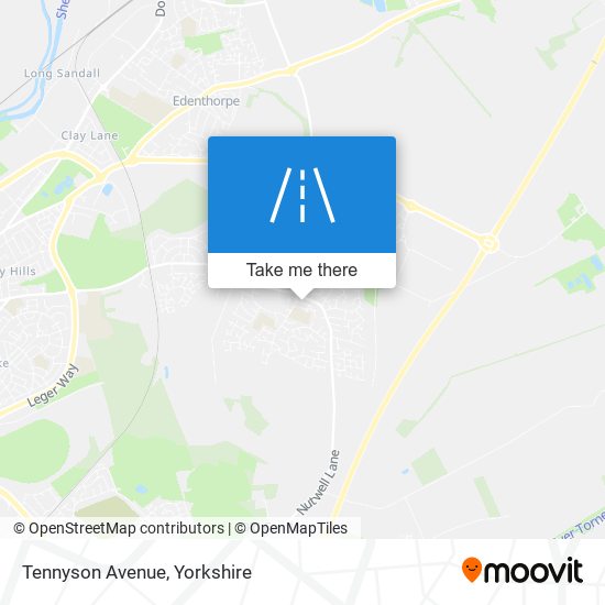 Tennyson Avenue map