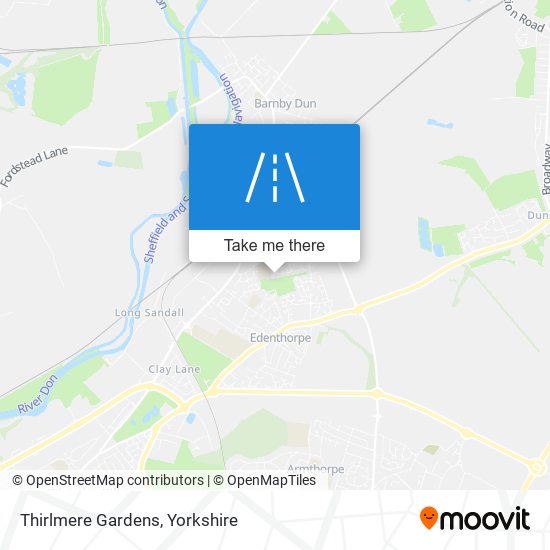 Thirlmere Gardens map