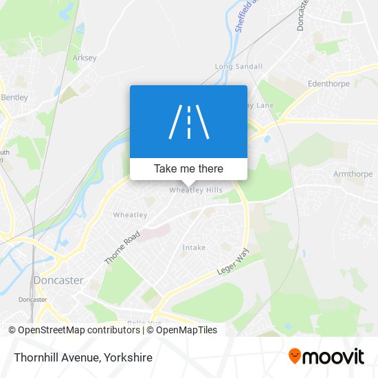 Thornhill Avenue map
