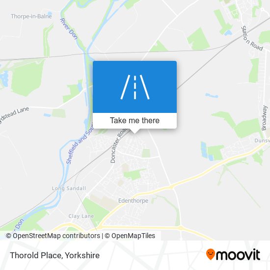 Thorold Place map