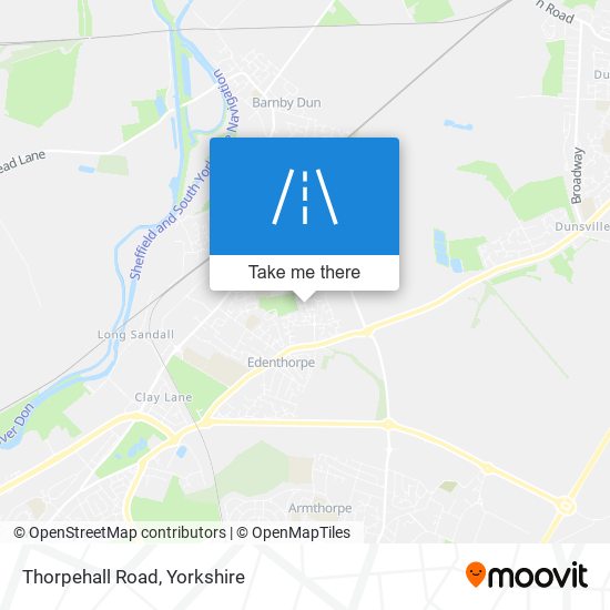 Thorpehall Road map