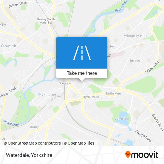 Waterdale map
