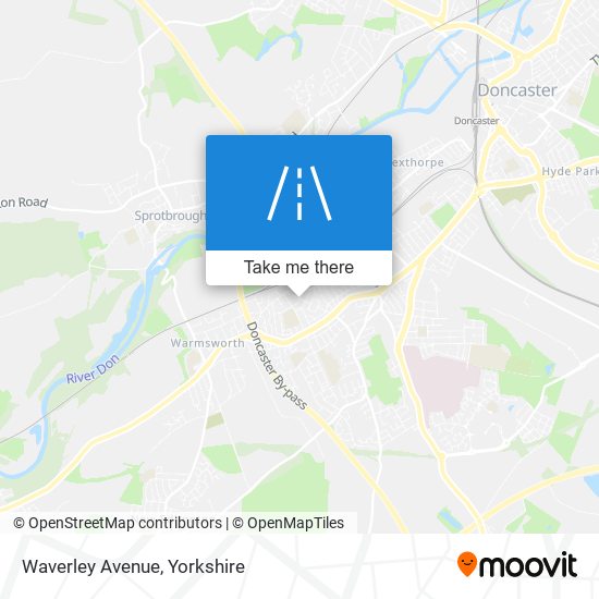 Waverley Avenue map