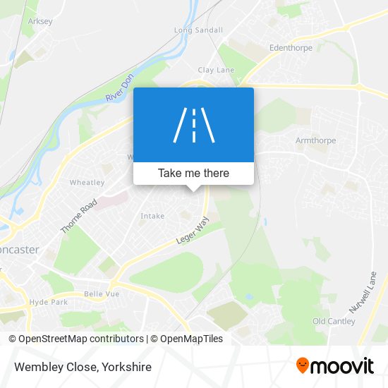 Wembley Close map