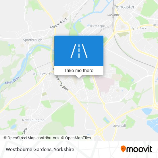Westbourne Gardens map