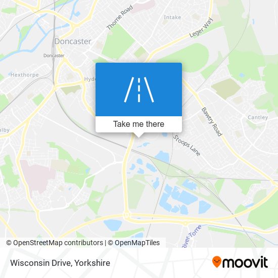 Wisconsin Drive map