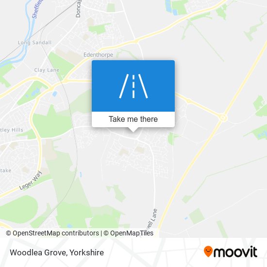 Woodlea Grove map