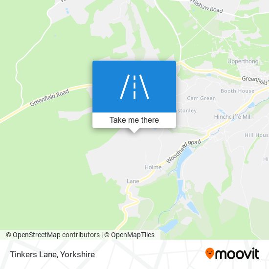 Tinkers Lane map