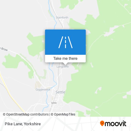 Pike Lane map