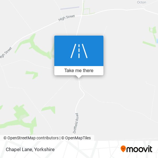 Chapel Lane map