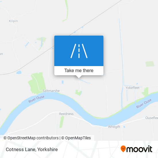 Cotness Lane map