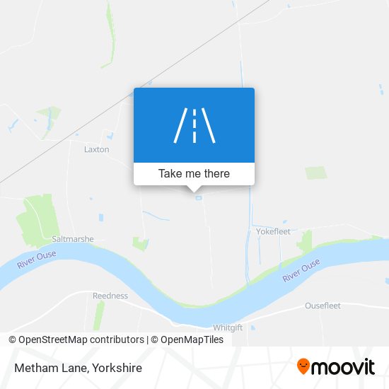 Metham Lane map