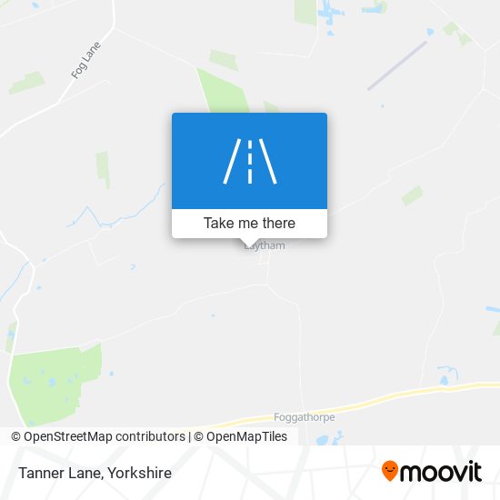 Tanner Lane map