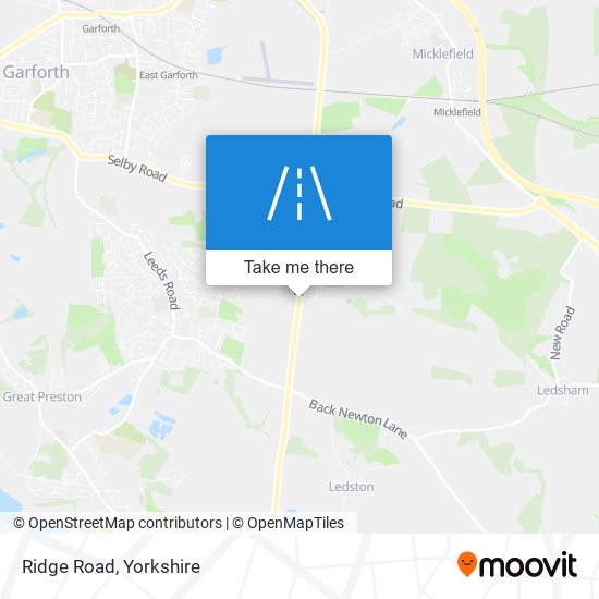 Ridge Road map