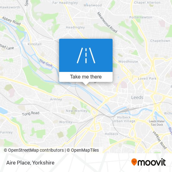 Aire Place map