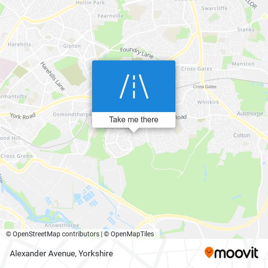 Alexander Avenue map