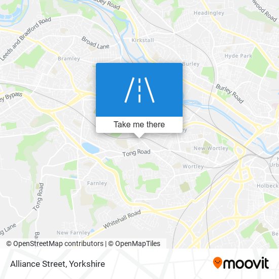 Alliance Street map