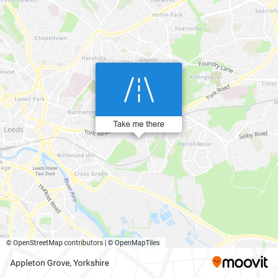 Appleton Grove map