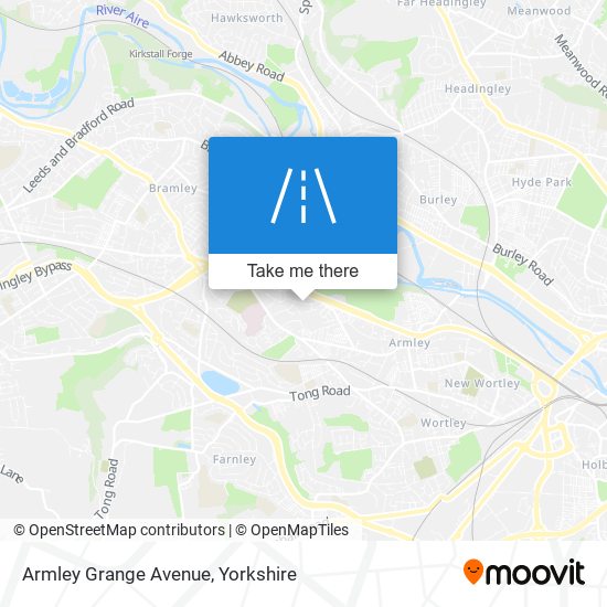 Armley Grange Avenue map