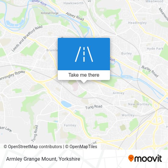 Armley Grange Mount map
