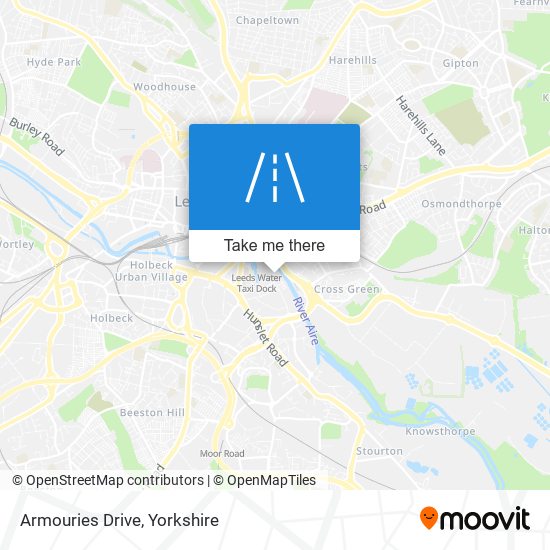 Armouries Drive map