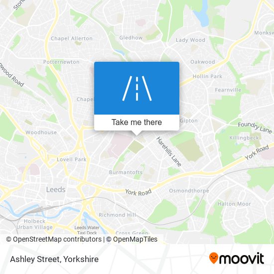 Ashley Street map