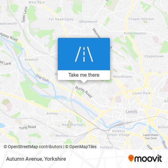 Autumn Avenue map