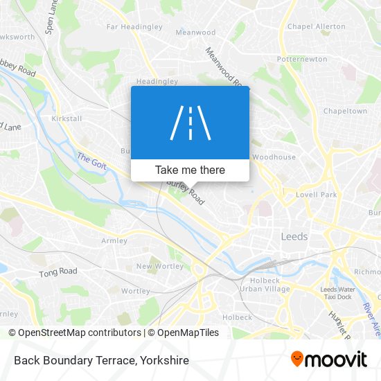 Back Boundary Terrace map