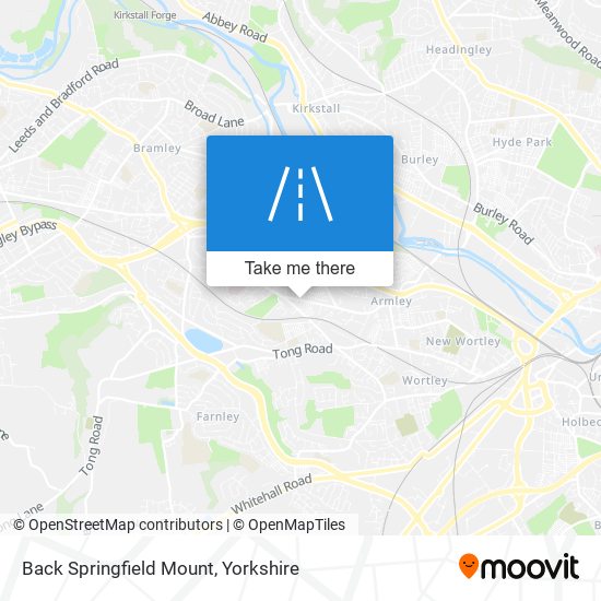 Back Springfield Mount map