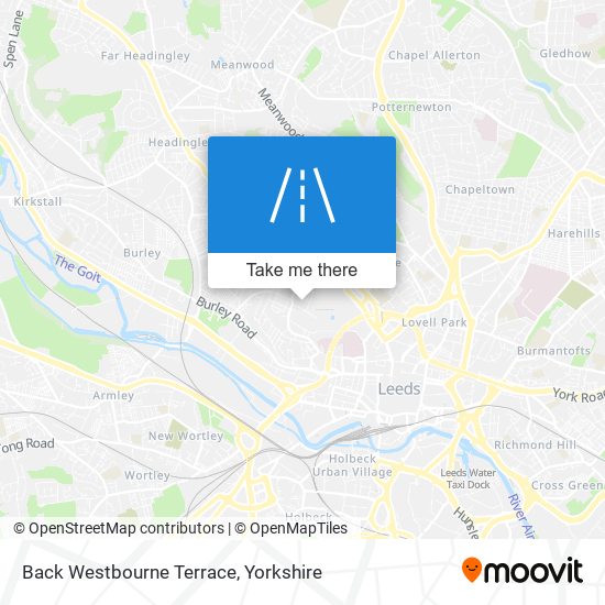 Back Westbourne Terrace map