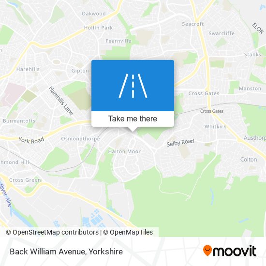 Back William Avenue map