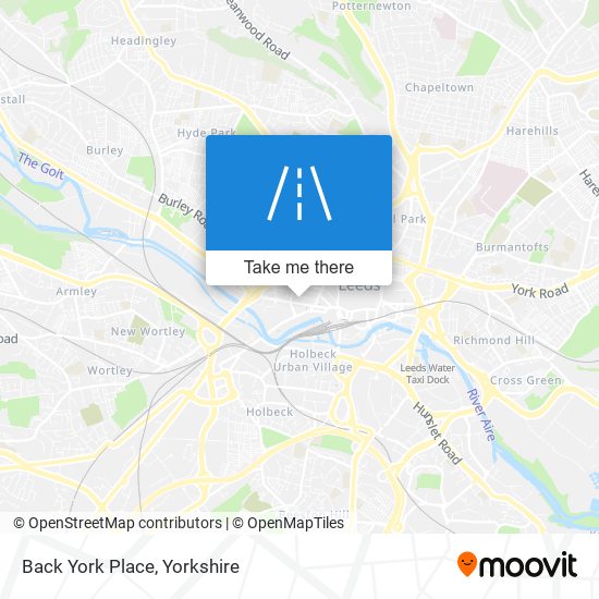 Back York Place map