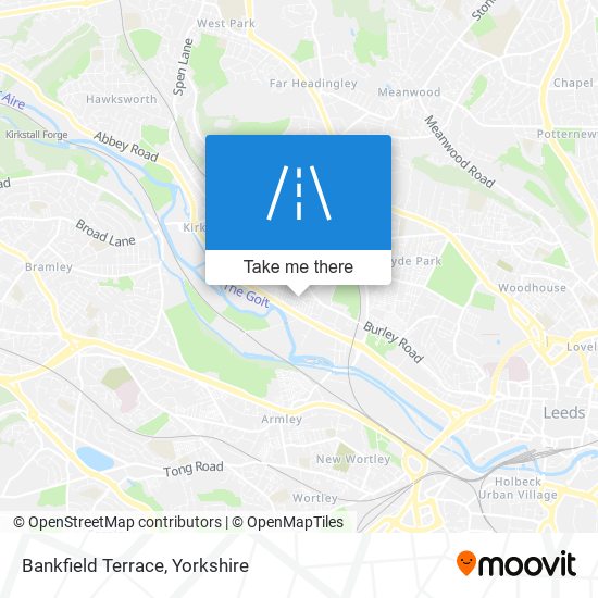 Bankfield Terrace map