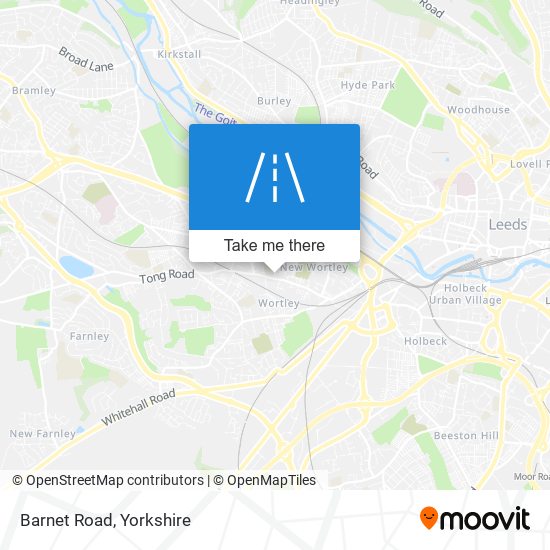 Barnet Road map