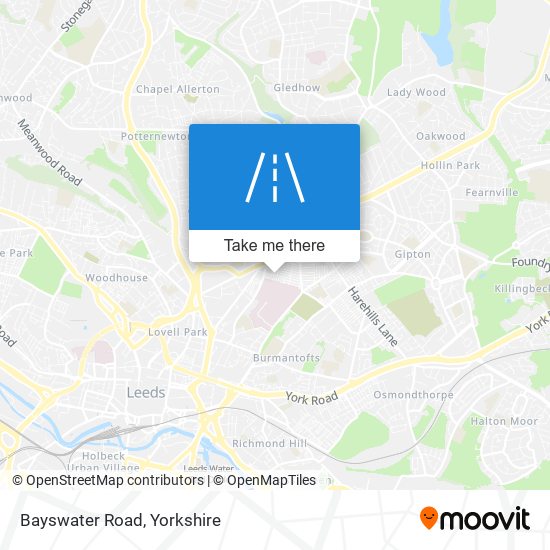 Bayswater Road map