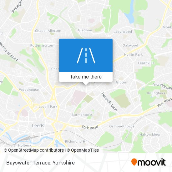 Bayswater Terrace map