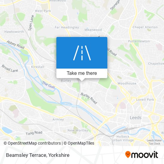 Beamsley Terrace map