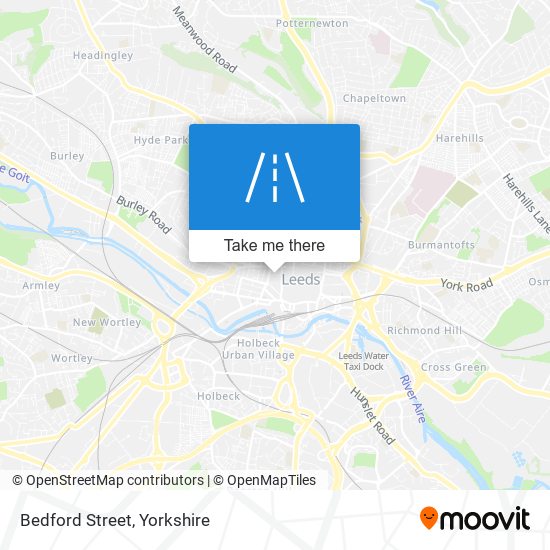 Bedford Street map