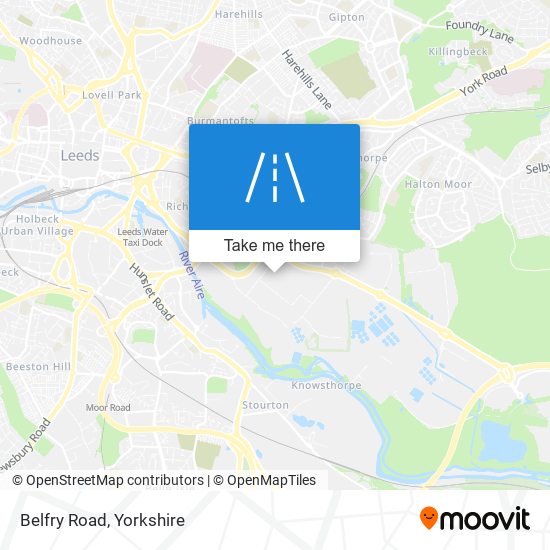 Belfry Road map