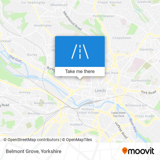 Belmont Grove map