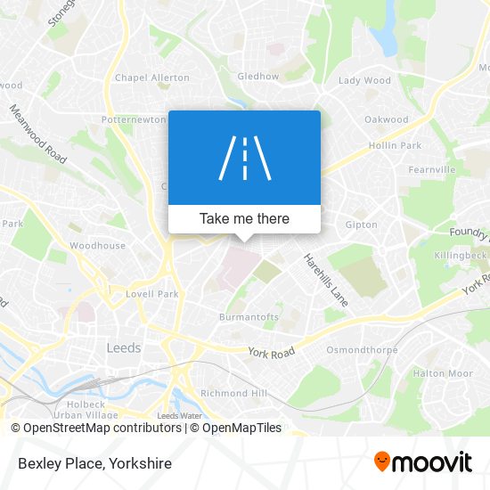 Bexley Place map