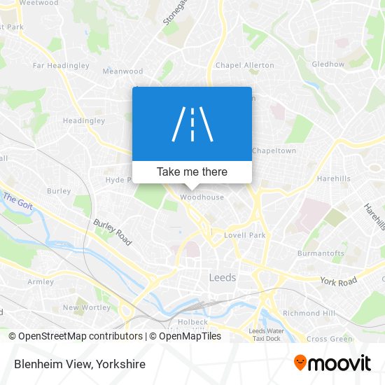 Blenheim View map