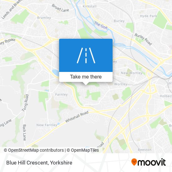 Blue Hill Crescent map