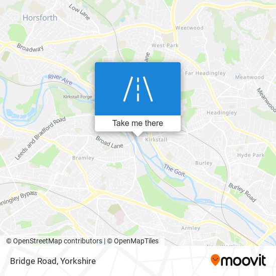 Bridge Road map