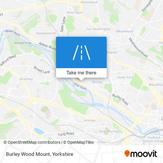 Burley Wood Mount map
