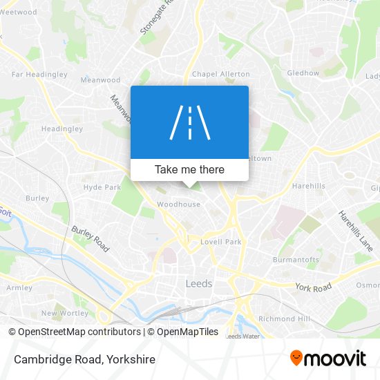 Cambridge Road map