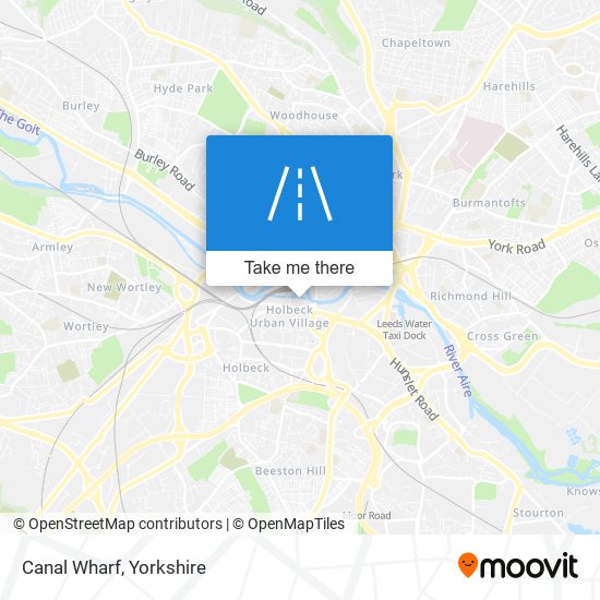Canal Wharf map