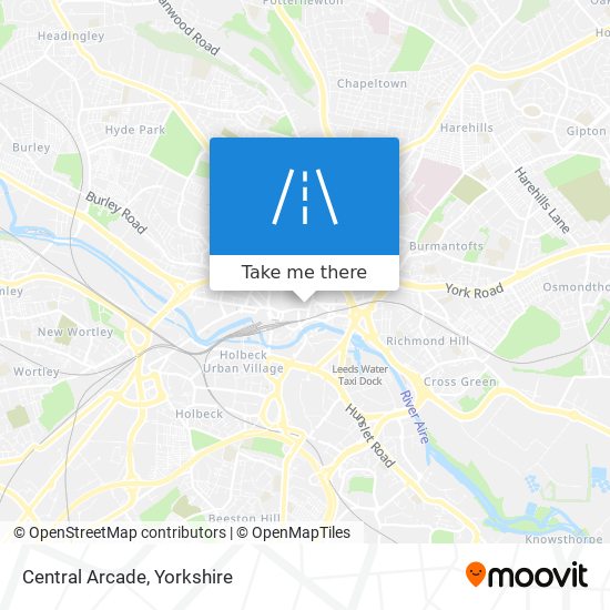 Central Arcade map