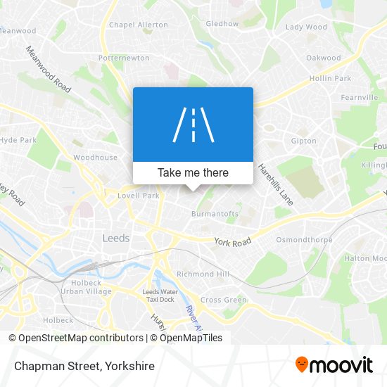 Chapman Street map