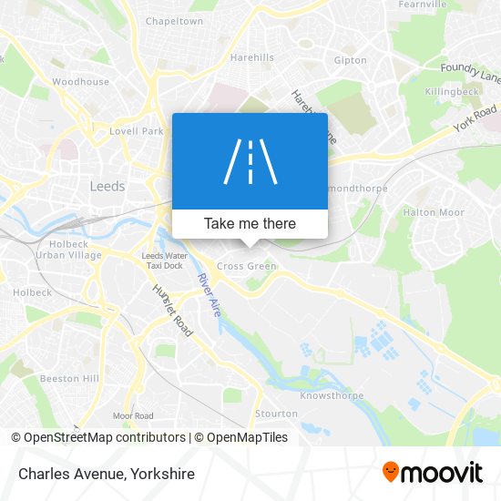Charles Avenue map